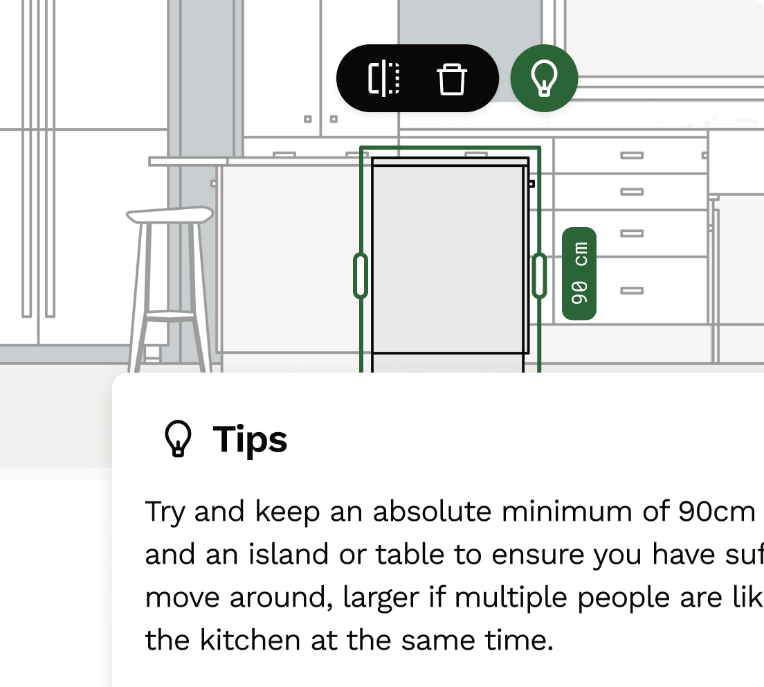 In context expert hints and tips for your kitchen renovation designs.