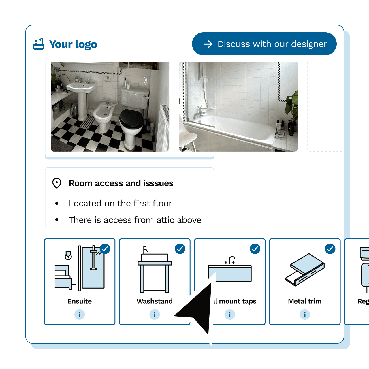 Step by step questions with expert guidance to help specify project requirements